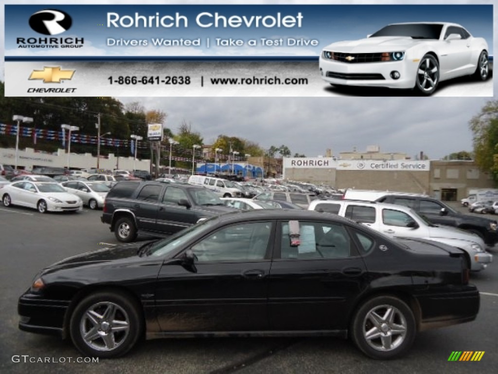 2004 Impala SS Supercharged - Black / Medium Gray photo #1