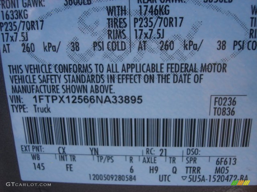 2006 F150 XLT SuperCab - Dark Shadow Grey Metallic / Medium Flint photo #20