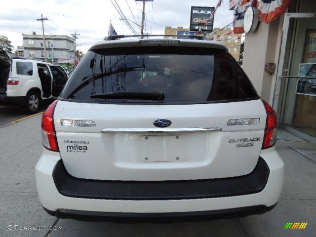 2009 Outback 2.5i Limited Wagon - Satin White Pearl / Warm Ivory photo #6
