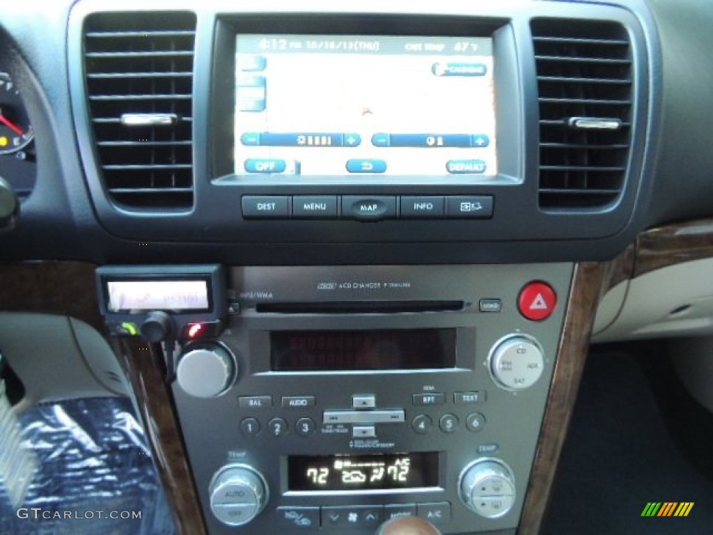 2009 Outback 2.5i Limited Wagon - Satin White Pearl / Warm Ivory photo #12