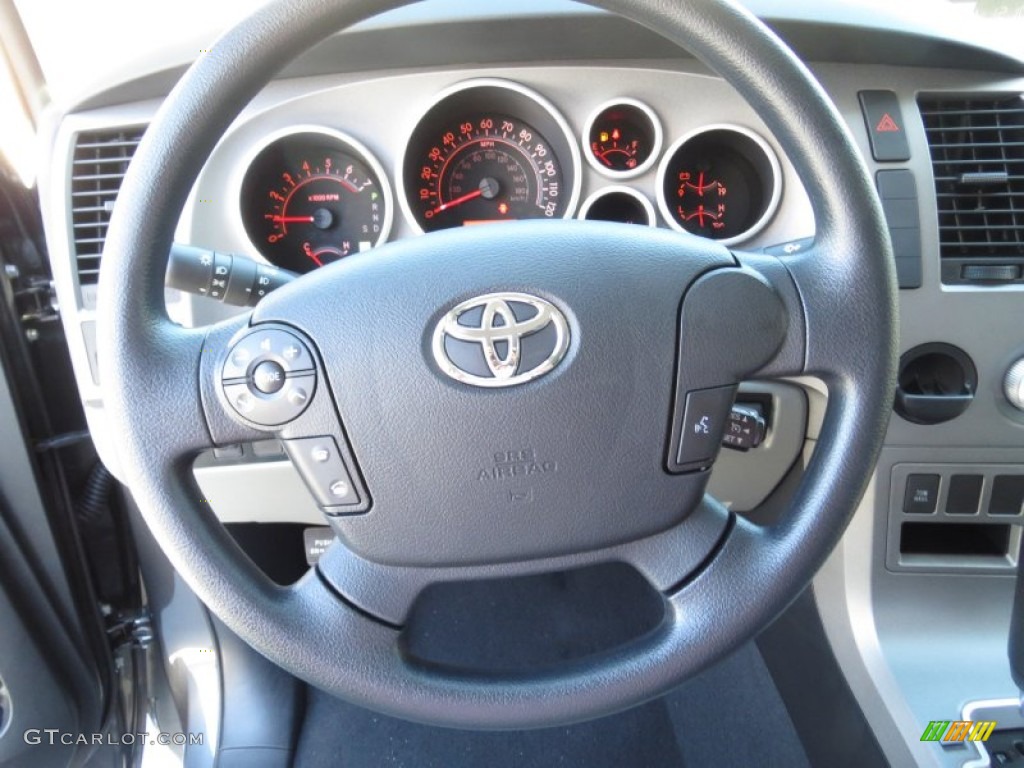 2013 Tundra TSS CrewMax - Magnetic Gray Metallic / Graphite photo #29