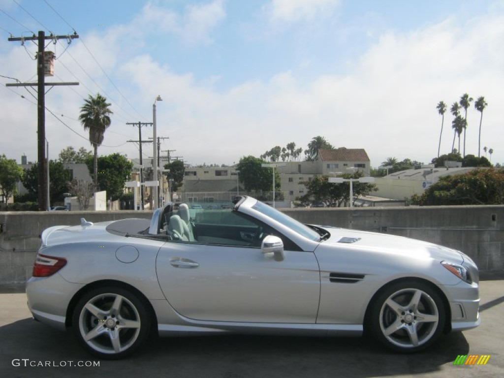 2013 SLK 250 Roadster - Iridium Silver Metallic / Ash/Black photo #3