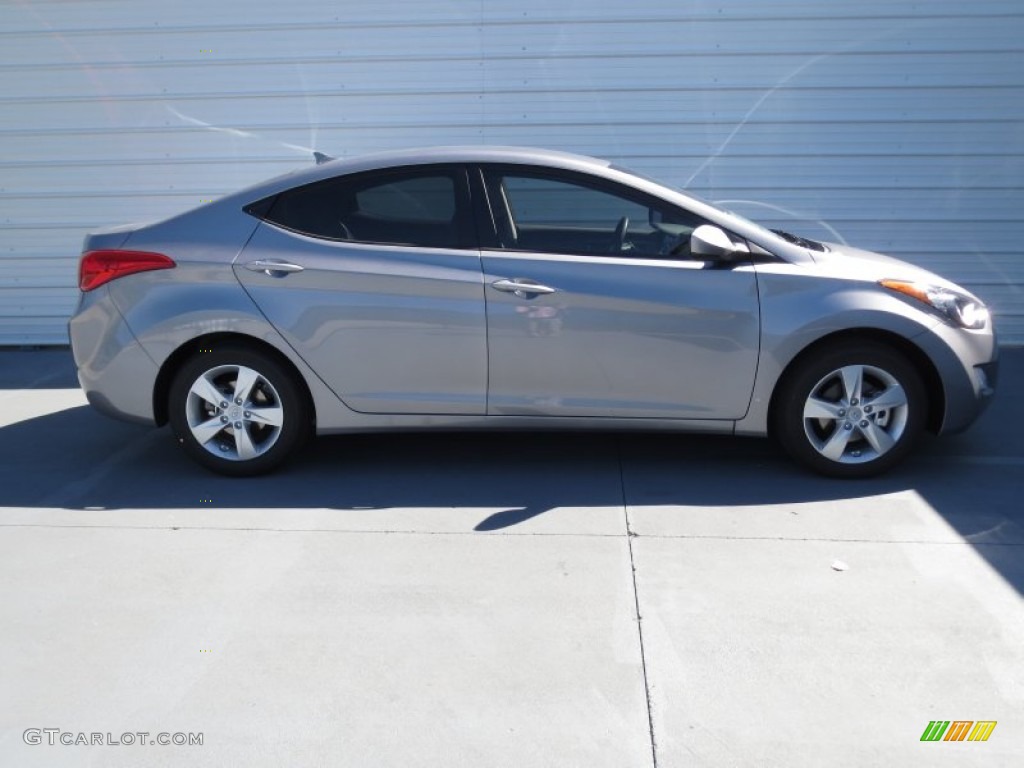 2013 Elantra GLS - Titanium Gray Metallic / Gray photo #2