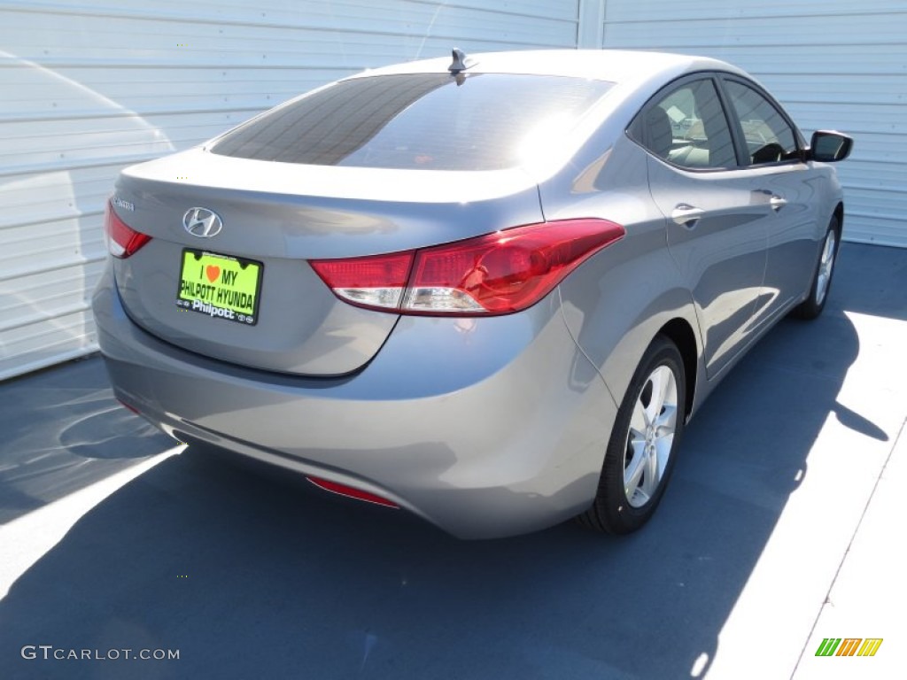 2013 Elantra GLS - Titanium Gray Metallic / Gray photo #3
