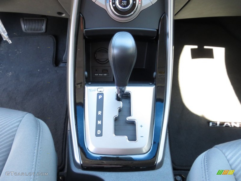 2013 Elantra GLS - Titanium Gray Metallic / Gray photo #26