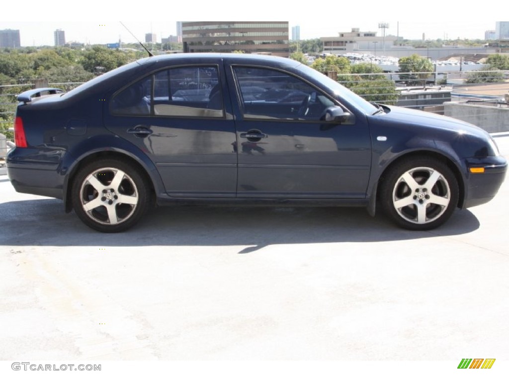 2003 Jetta GLI Sedan - Galactic Blue Metallic / Beige photo #4