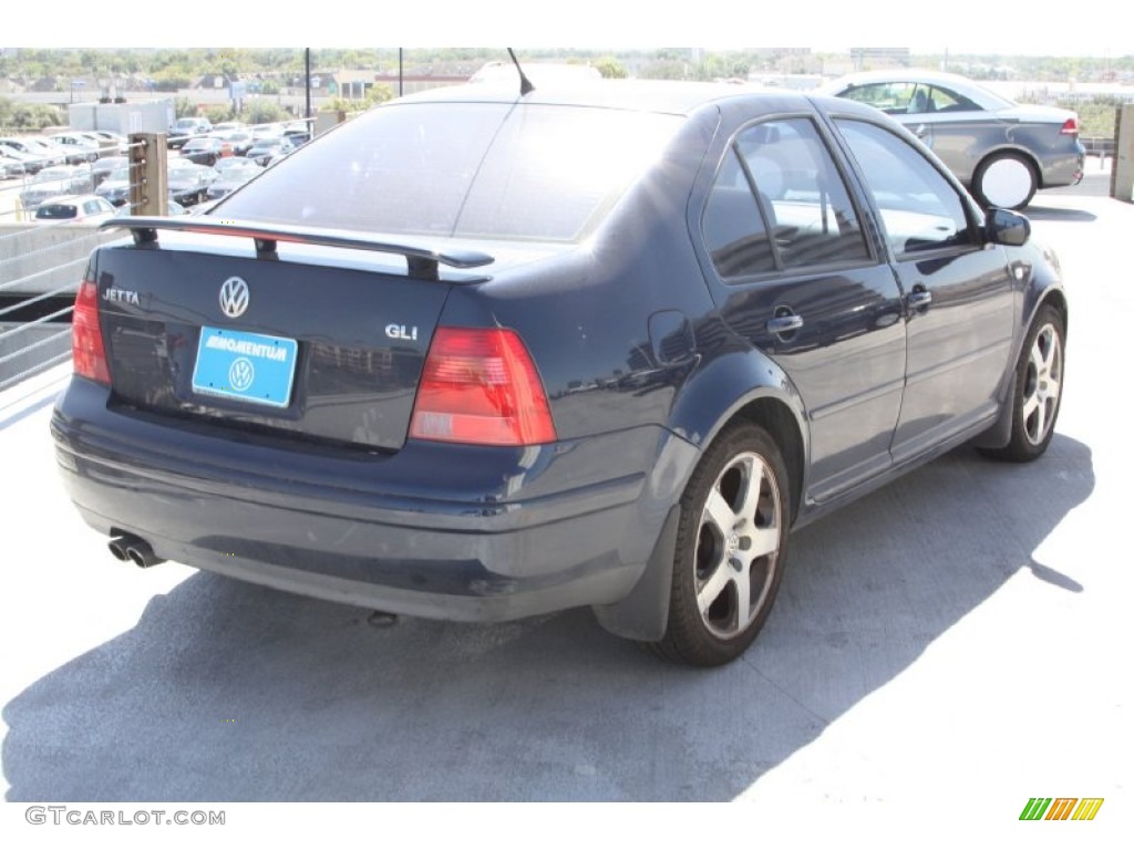 2003 Jetta GLI Sedan - Galactic Blue Metallic / Beige photo #5