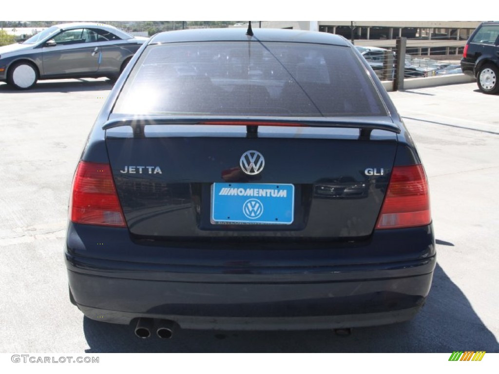 2003 Jetta GLI Sedan - Galactic Blue Metallic / Beige photo #6