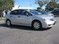 Alabaster Silver Metallic - Civic DX-VP Sedan Photo No. 2