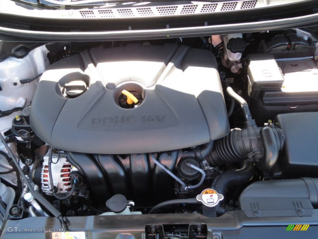 2013 Elantra Coupe SE - Shimmering Air Silver / Gray photo #13