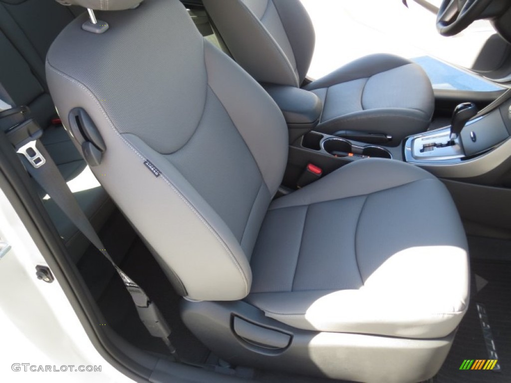 2013 Elantra Coupe SE - Shimmering Air Silver / Gray photo #16