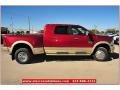 Deep Cherry Red Crystal Pearl - Ram 3500 HD Laramie Longhorn Mega Cab 4x4 Dually Photo No. 10