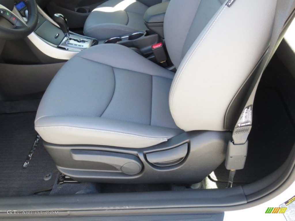 2013 Elantra Coupe SE - Shimmering Air Silver / Gray photo #21