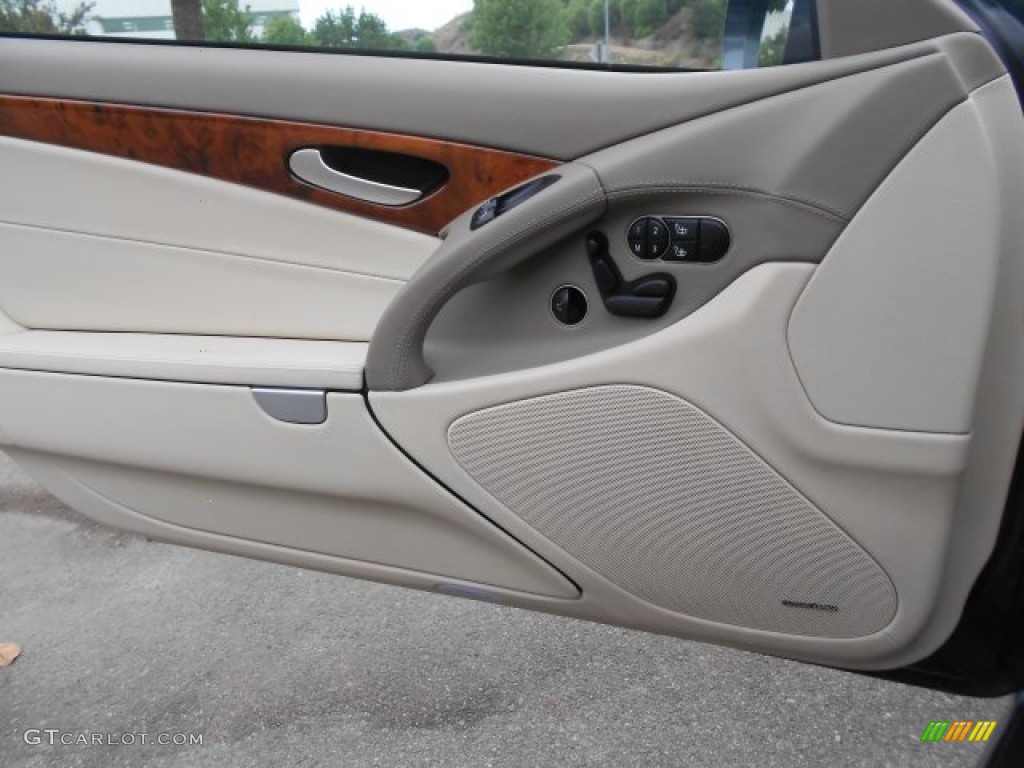2009 Mercedes-Benz SL 550 Roadster Stone Door Panel Photo #72517098
