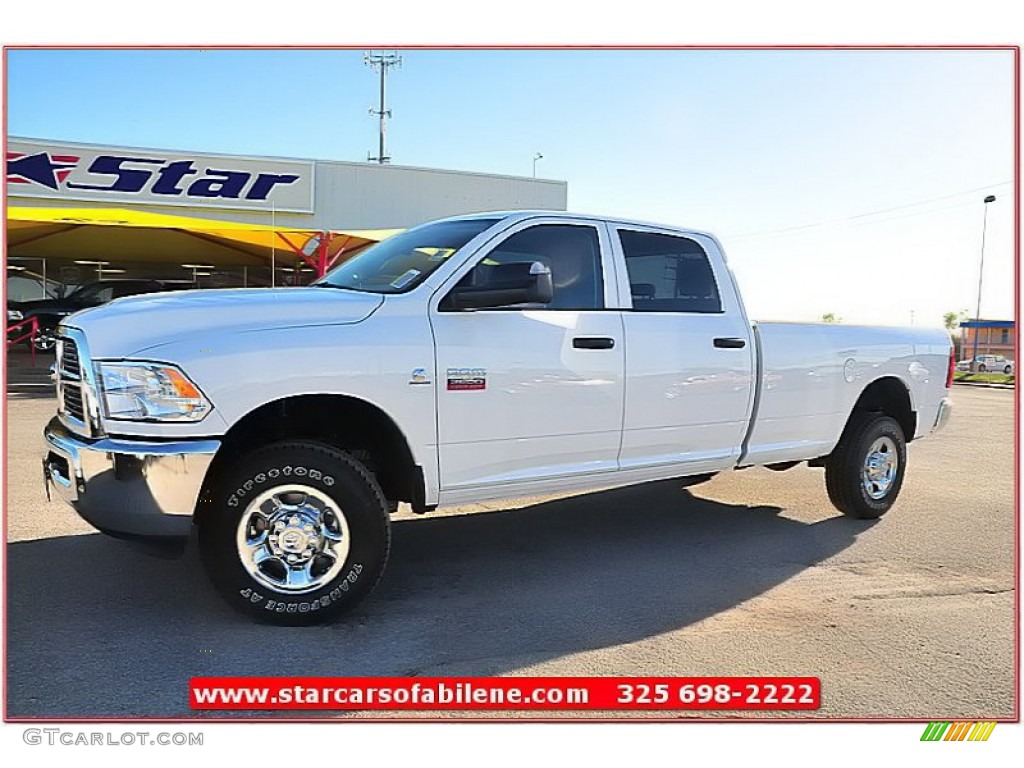 2012 Ram 2500 HD ST Crew Cab 4x4 - Bright White / Dark Slate/Medium Graystone photo #1