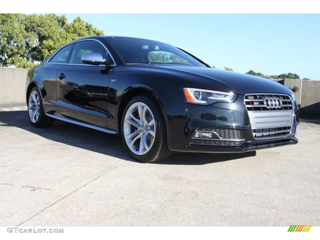Phantom Black Metallic 2013 Audi S5 3.0 TFSI quattro Coupe Exterior Photo #72518737