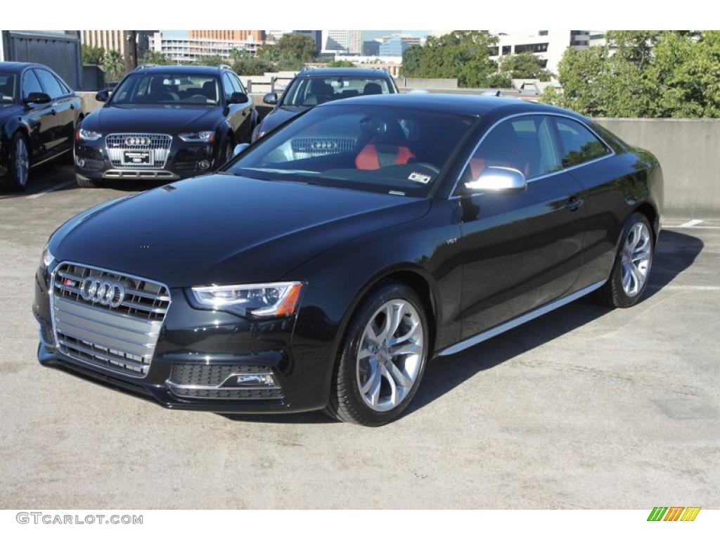 Phantom Black Metallic 2013 Audi S5 3.0 TFSI quattro Coupe Exterior Photo #72518754
