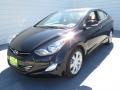 2013 Midnight Black Hyundai Elantra Limited  photo #6