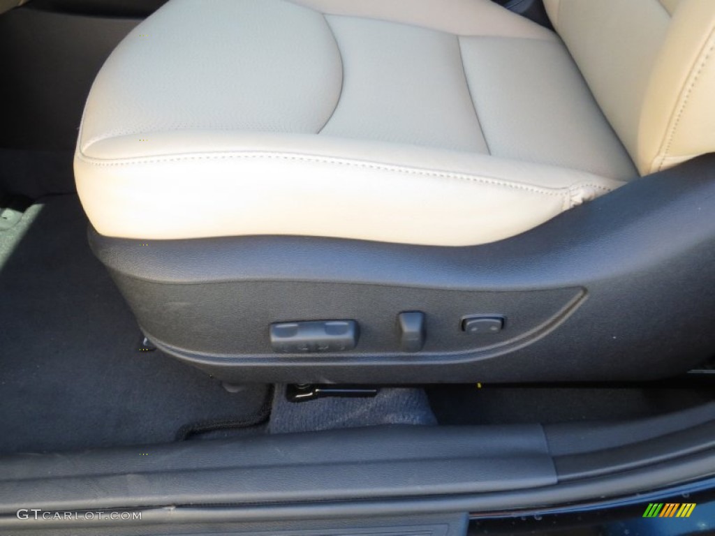 2013 Elantra Limited - Midnight Black / Beige photo #22