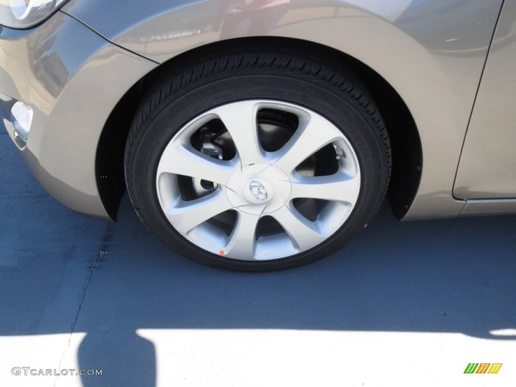 2013 Elantra Limited - Desert Bronze / Beige photo #10