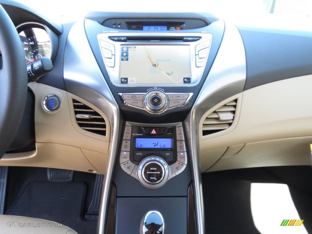 2013 Elantra Limited - Desert Bronze / Beige photo #26