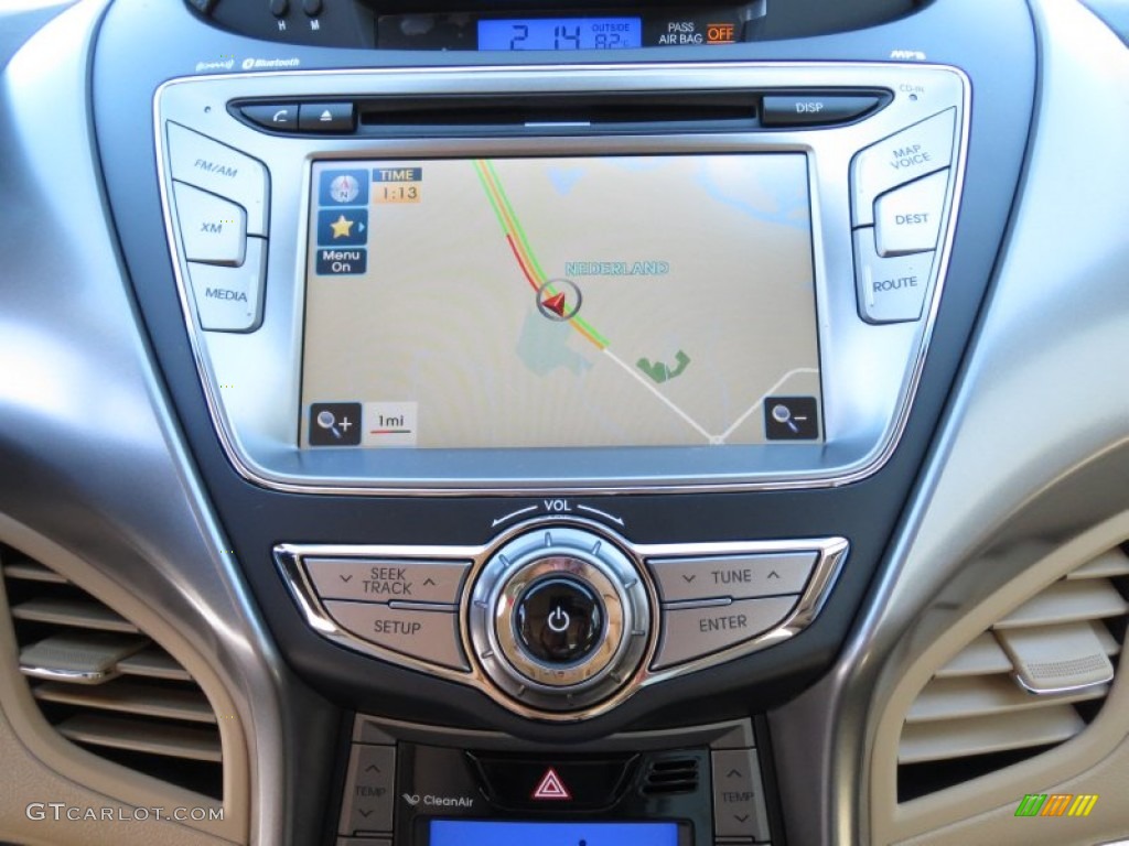 2013 Elantra Limited - Desert Bronze / Beige photo #27