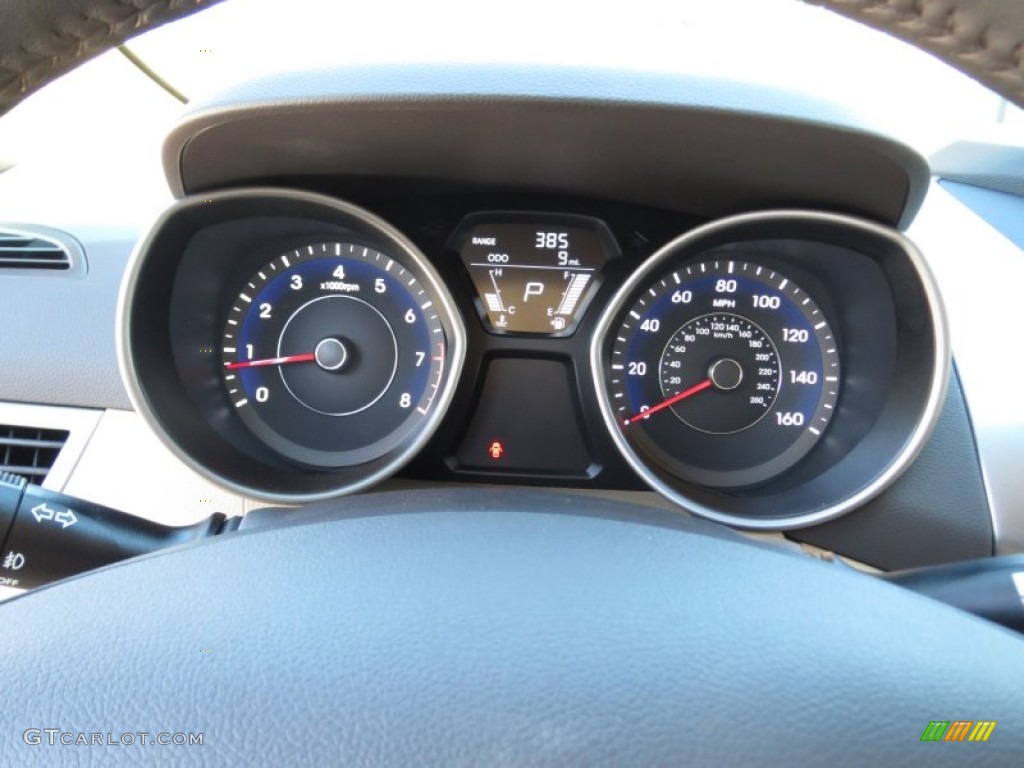 2013 Elantra Limited - Desert Bronze / Beige photo #32