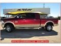Deep Cherry Red Crystal Pearl - Ram 2500 HD Laramie Longhorn Mega Cab 4x4 Photo No. 2