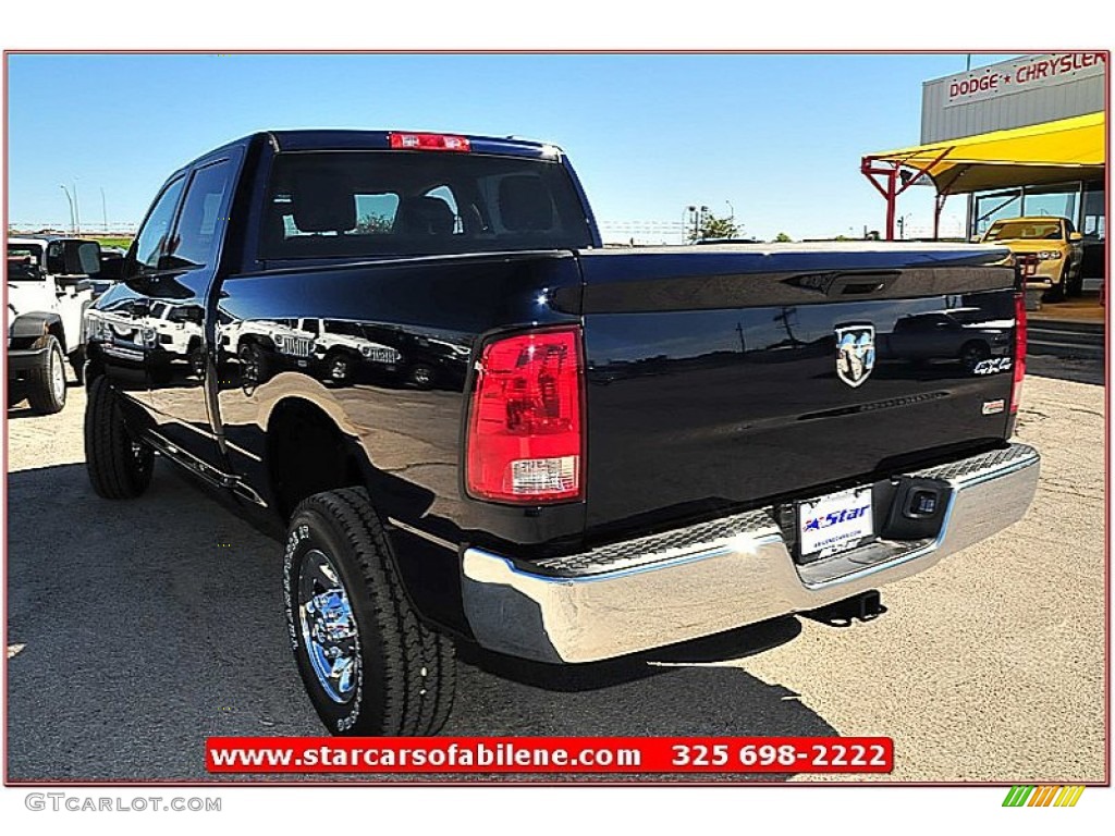2012 Ram 2500 HD ST Crew Cab 4x4 - True Blue Pearl / Dark Slate/Medium Graystone photo #4