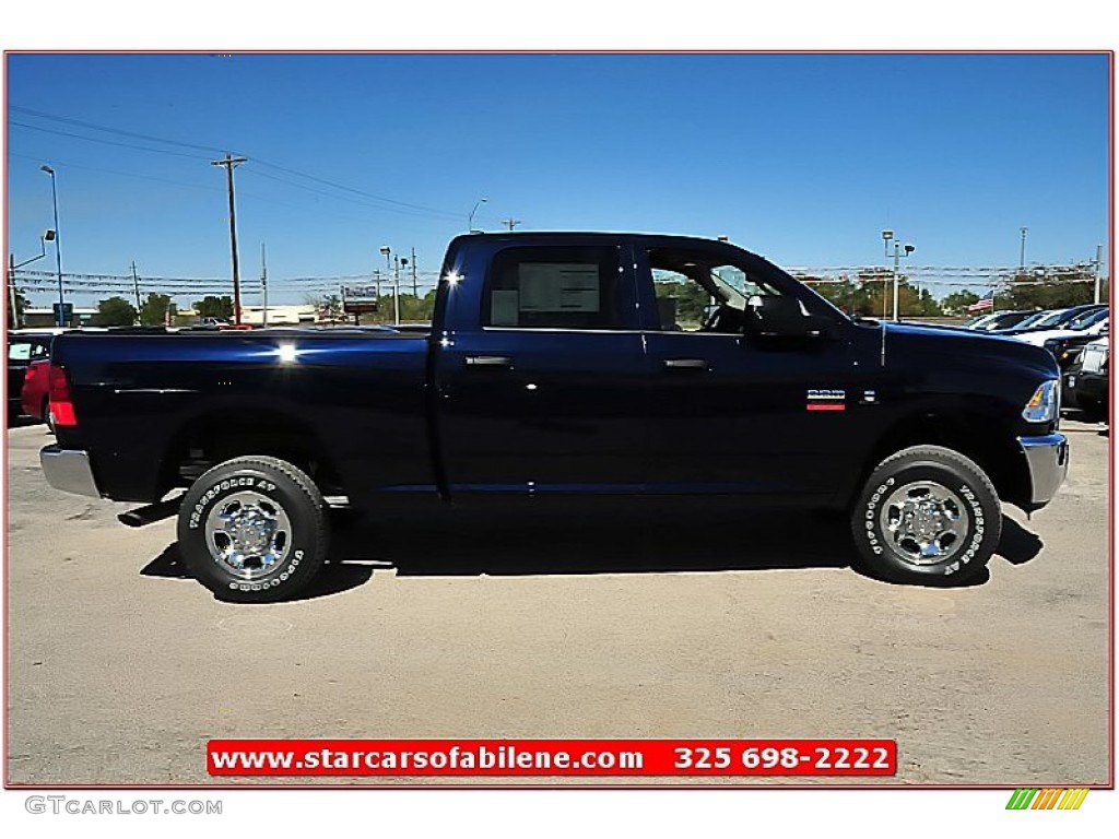 2012 Ram 2500 HD ST Crew Cab 4x4 - True Blue Pearl / Dark Slate/Medium Graystone photo #9