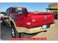 2012 Deep Cherry Red Crystal Pearl Dodge Ram 3500 HD Laramie Longhorn Crew Cab 4x4 Dually  photo #4