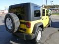 2008 Detonator Yellow Jeep Wrangler Unlimited X 4x4  photo #5