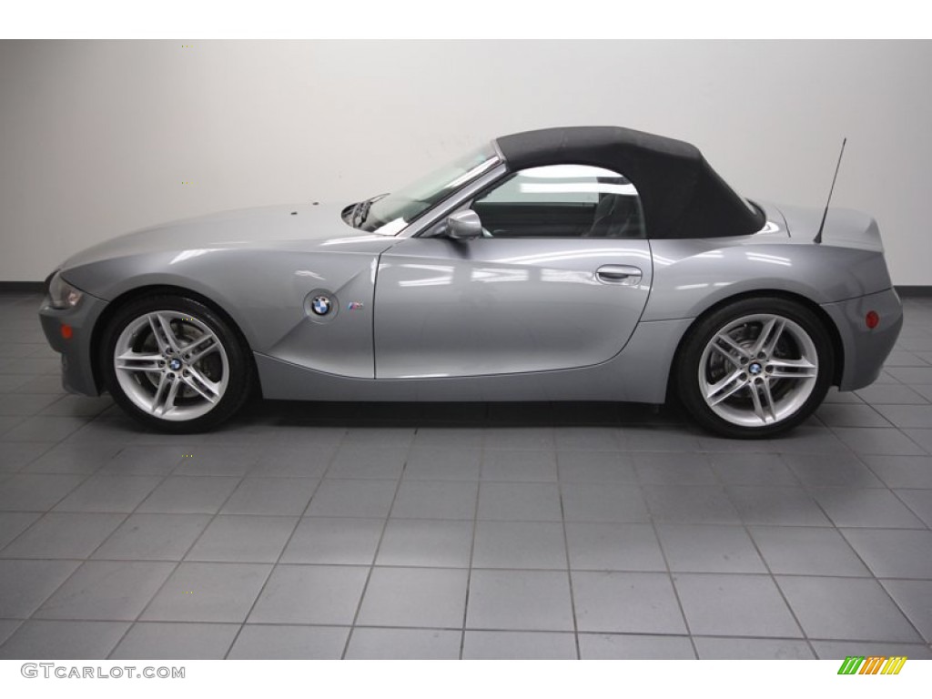 Silver Grey Metallic 2007 BMW M Roadster Exterior Photo #72522276