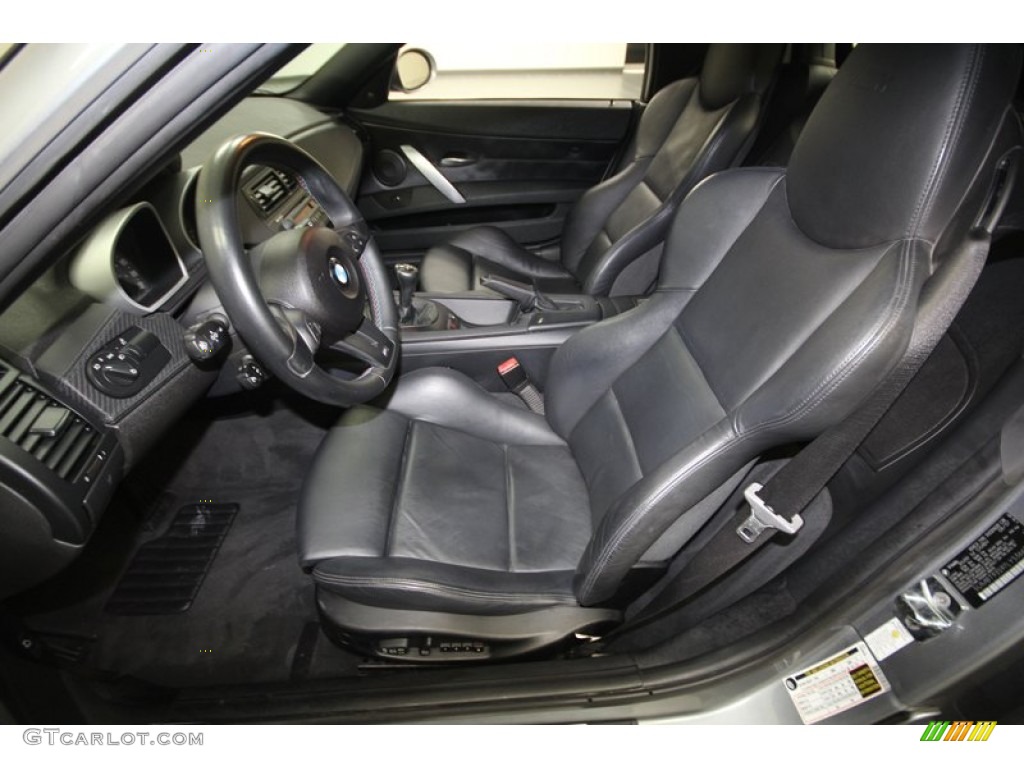 Black Interior 2007 BMW M Roadster Photo #72522297