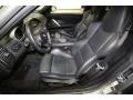 2007 BMW M Black Interior Front Seat Photo
