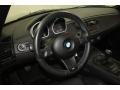 2007 BMW M Black Interior Steering Wheel Photo