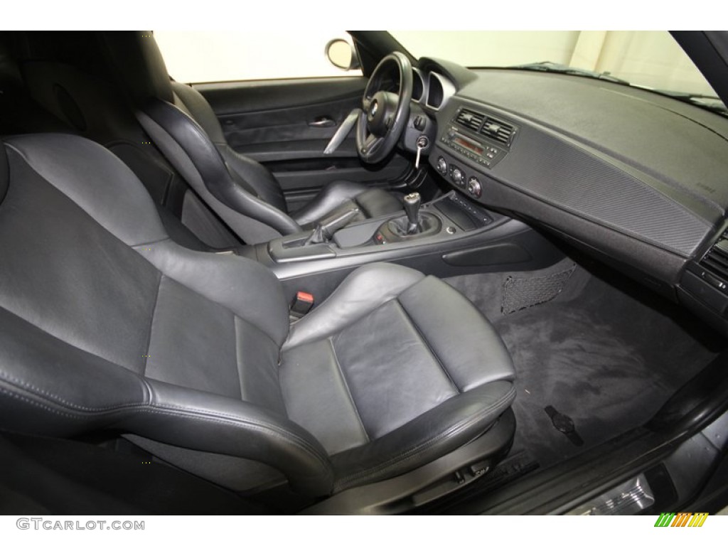 Black Interior 2007 BMW M Roadster Photo #72522863