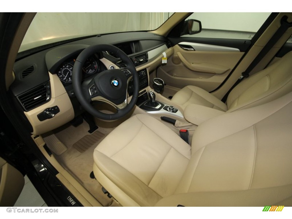 Black Interior 2013 BMW X1 sDrive 28i Photo #72523272