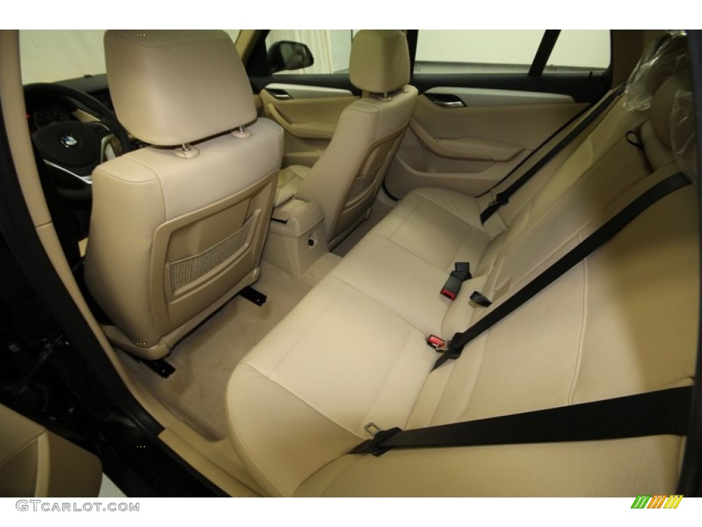 Black Interior 2013 BMW X1 sDrive 28i Photo #72523546