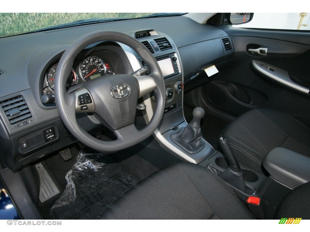 2013 Corolla S - Nautical Blue Metallic / Dark Charcoal photo #5