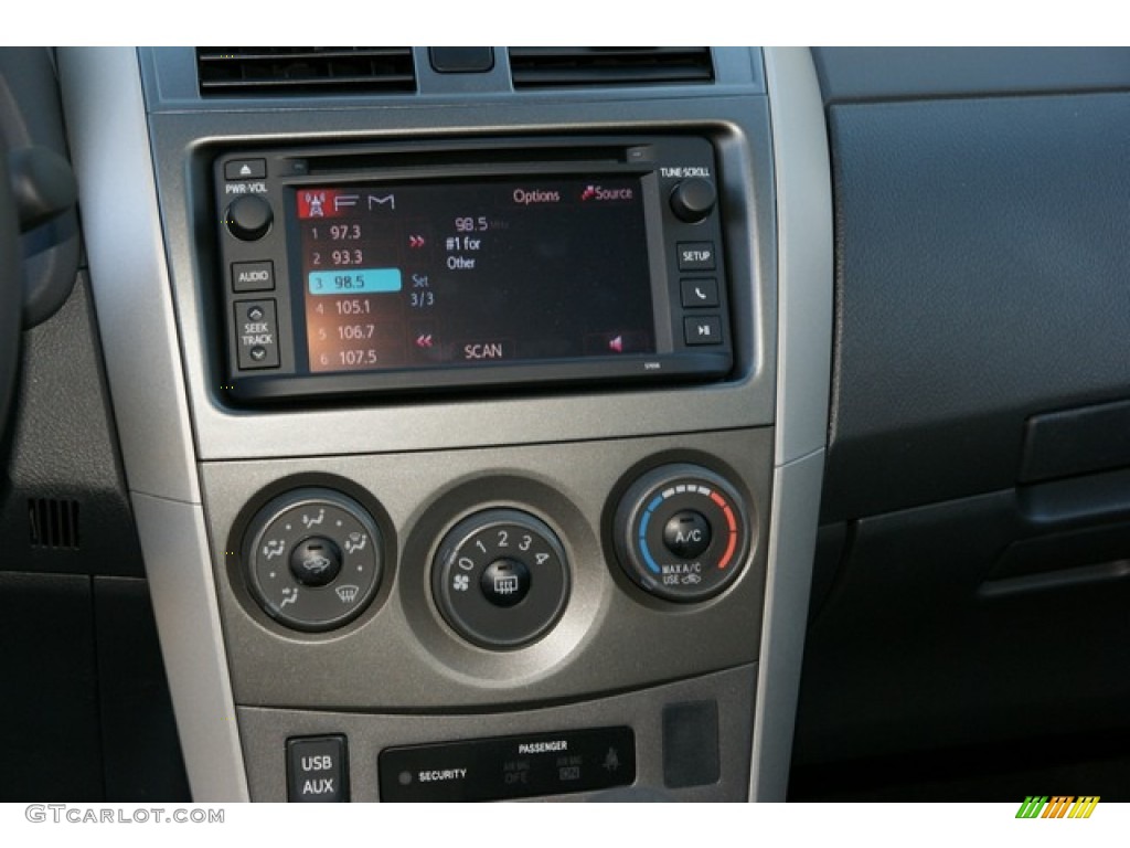 2013 Corolla S - Nautical Blue Metallic / Dark Charcoal photo #6