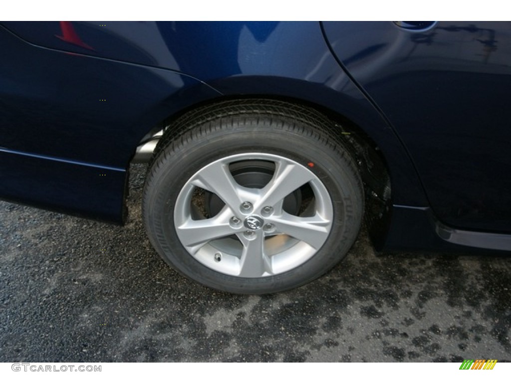2013 Corolla S - Nautical Blue Metallic / Dark Charcoal photo #9