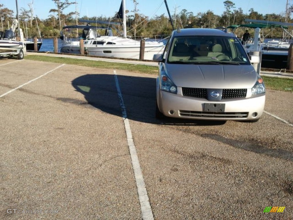 2005 Quest 3.5 S - Coral Sand Metallic / Beige photo #34