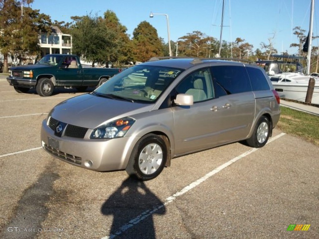 2005 Quest 3.5 S - Coral Sand Metallic / Beige photo #35