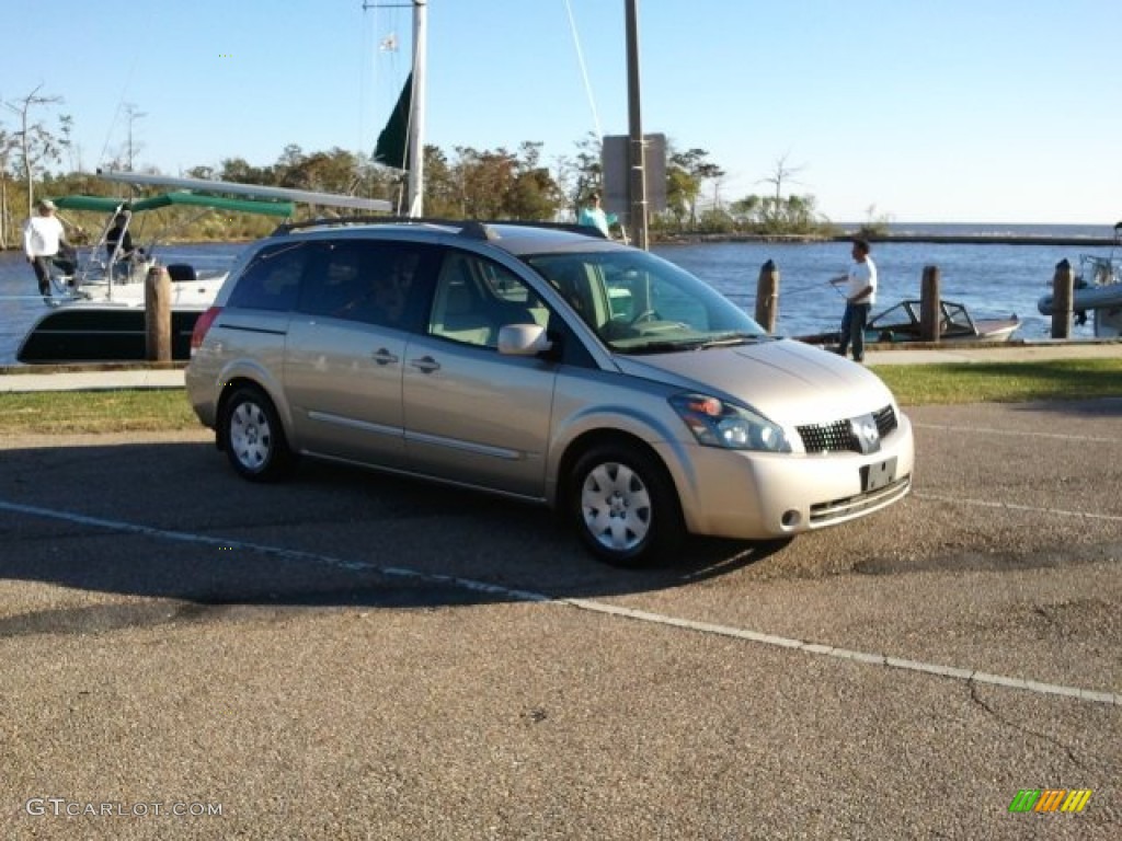 2005 Quest 3.5 S - Coral Sand Metallic / Beige photo #37