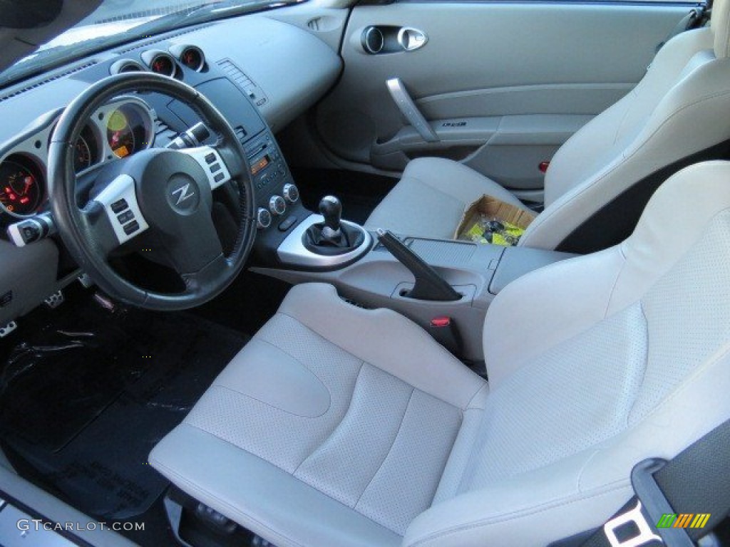 Frost Leather Interior 2006 Nissan 350Z Touring Roadster Photo #72524908