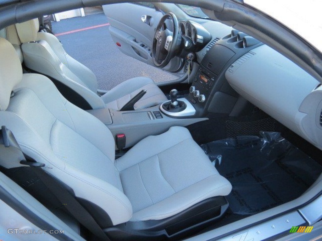 Frost Leather Interior 2006 Nissan 350Z Touring Roadster Photo #72524943