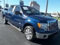 2011 Dark Blue Pearl Metallic Ford F150 XLT SuperCrew  photo #1