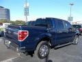 2011 Dark Blue Pearl Metallic Ford F150 XLT SuperCrew  photo #3
