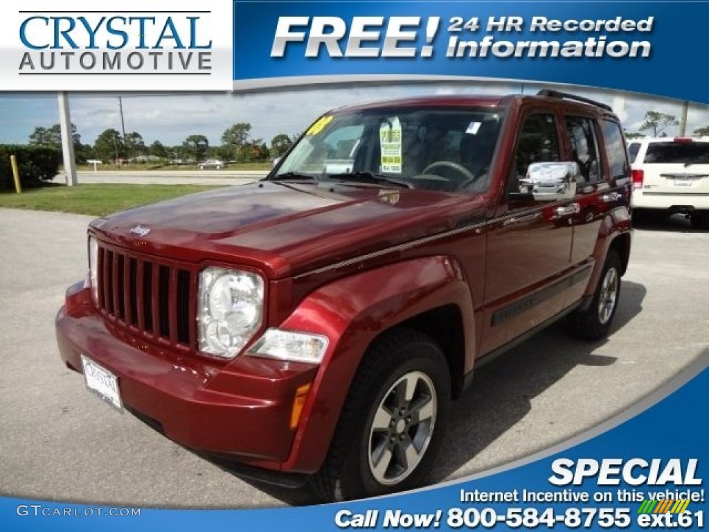 Red Rock Crystal Pearl Jeep Liberty